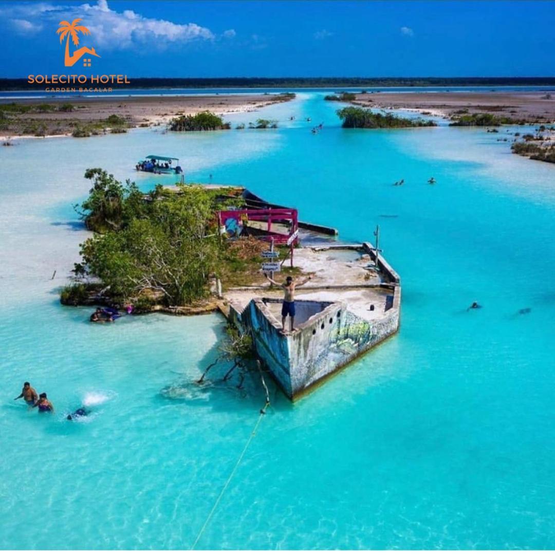 Hotel Apartaments Solecito Bacalar - Free Bikes & Paddle מראה חיצוני תמונה